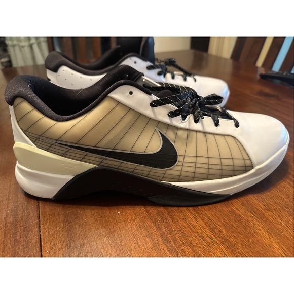 Nike Hyperdunk 2009 White Black Basketball Shoes‎ Size 17 (395469-104) - Picture 3 of 8